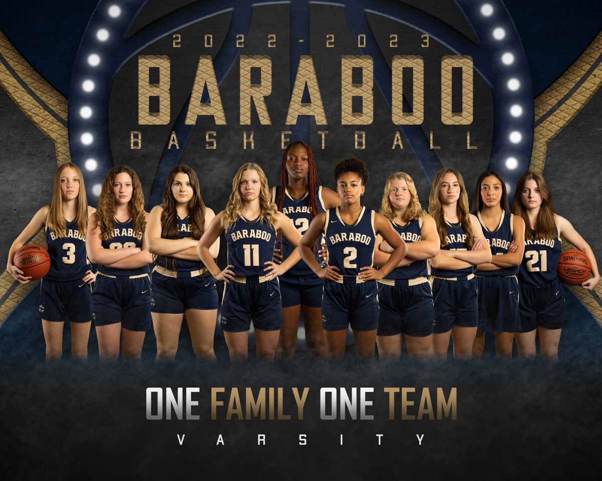 baraboo girls basketball photo from 2023